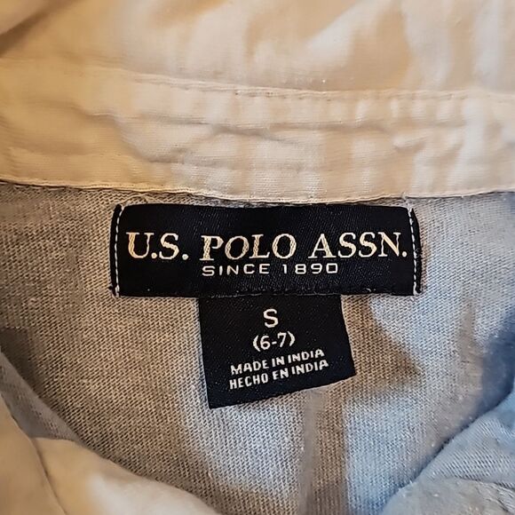 Long sleeve polo shirt size S 6/7 - Picture 4 of 8